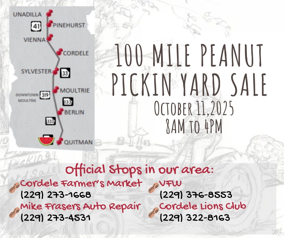 100 Mile Peanut Pickin' Yard Sale